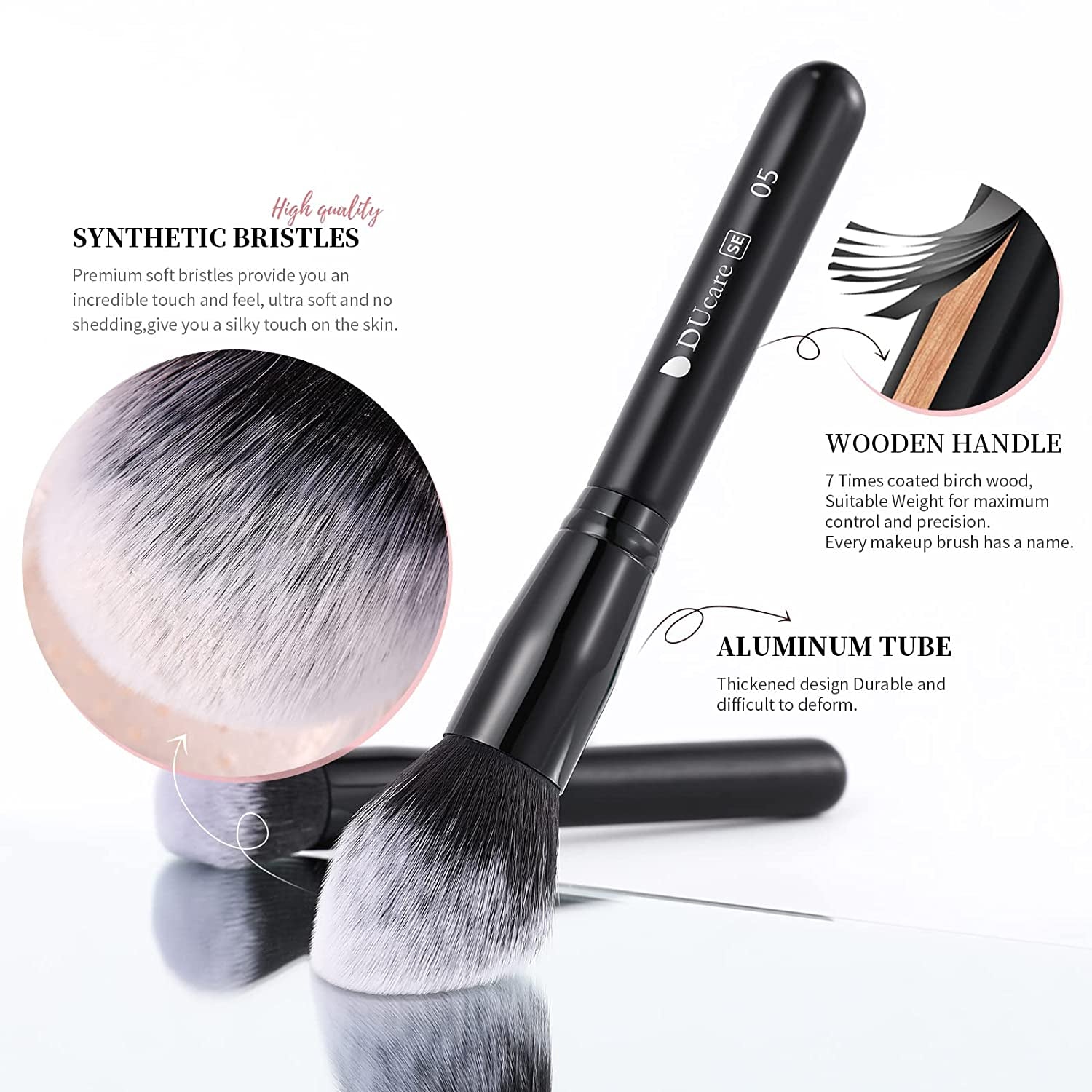 “27 - Piece Professional Makeup Brush Set – Premium Synthetic Kabuki Brushes for Foundation, Powder, Blending, Contour & Eye Makeup – Beauty Brush Kit for Women & Makeup Artists” - RELUX.STORE
