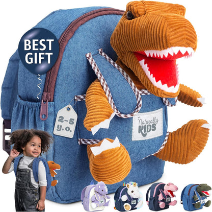 Wolf Backpack, Wolf Toys for Kids 3-5, Toddler Husky Stuffed Animal Gifts for 2 3 4 5 Year Old Girl Boy
