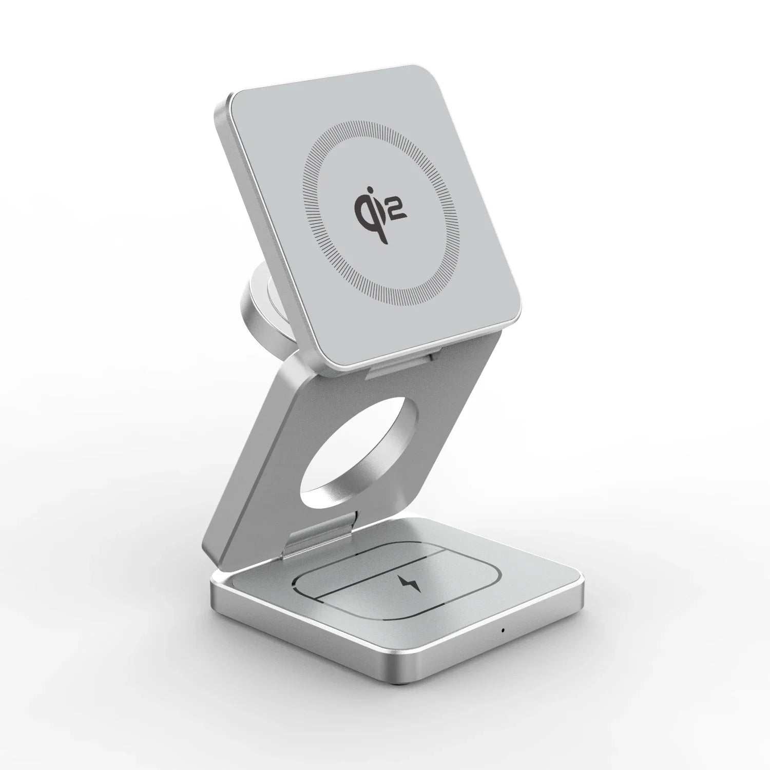 Qi2 3 in 1 15W Magnetic Wireless Charger for Iphone 16 15 14 13 Fast Charging Folding for Apple Watch Airpods Wireless Charger