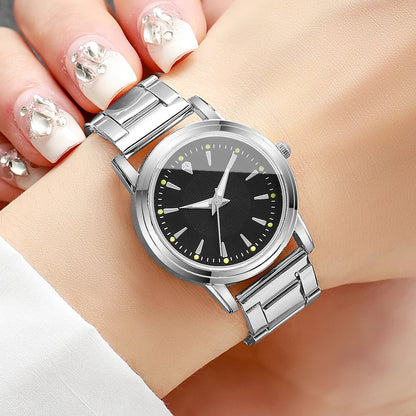 2PCS Couple's Watches Men Business Watch Fashion Analog Women Quartz Watch (Without Box) - RELUX.STORE