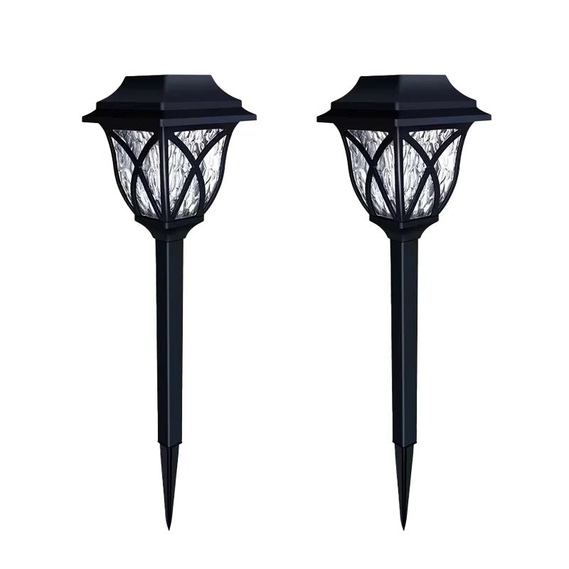 “2pcs LED Solar Lawn Lights – Waterproof Outdoor Garden Pathway Lamps for Villa, Courtyard & Landscape Decoration” - RELUX.STORE