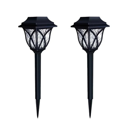 “2pcs LED Solar Lawn Lights – Waterproof Outdoor Garden Pathway Lamps for Villa, Courtyard & Landscape Decoration” - RELUX.STORE