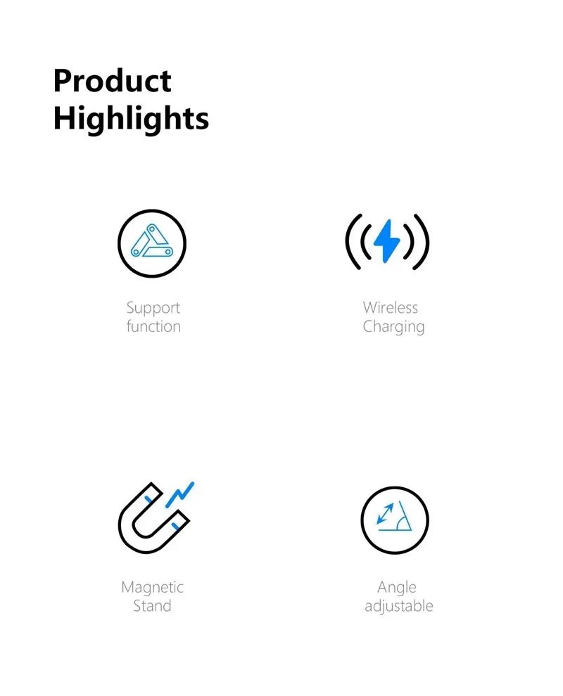 3 In 1 Magnetic Wireless Charger Stand Pad For Magsafe iPhone 16 15 14 13 12 Pro Max Apple Watch Airpods Fast Charging Station - RELUX.STORE