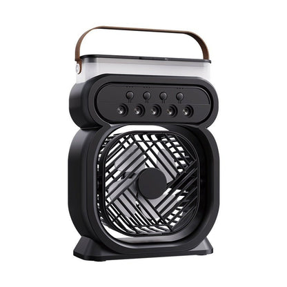 3 In 1 Portable Air Conditioner Evaporative Air Cooler LED Night Lights 3 Speeds Humidifier Fan For Home Office - RELUX.STORE