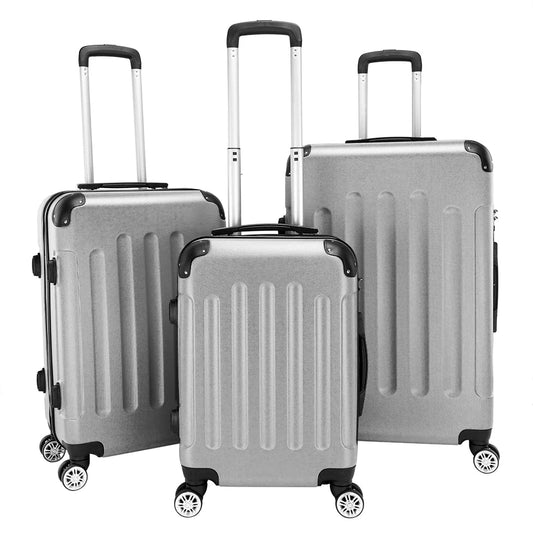 3 - in - 1 Portable Trolley Case 20" / 24" / 28" Luggage Set Travel Trolley Case Unisex Luxury Wheeled Suitcase - RELUX.STORE3 - in - 1 Portable Trolley Case 20" / 24" / 28" Luggage Set Travel Trolley Case Unisex Luxury Wheeled Suitcase
