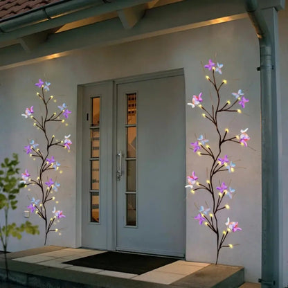 "30 - LED Enchanted Willow Vine Light with Butterfly – USB Powered, 8 Lighting Modes, Indoor & Outdoor Waterproof Decorative Fairy Lights" - RELUX.STORE