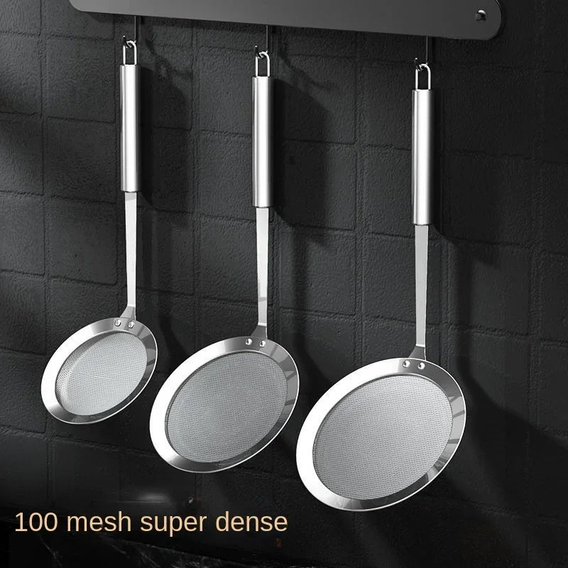 304 Stainless Steel Fine Mesh Filter, Multi - Function Colander for Juice, Coffee, Tea, & Vegetables, Kitchen Accessories - RELUX.STORE