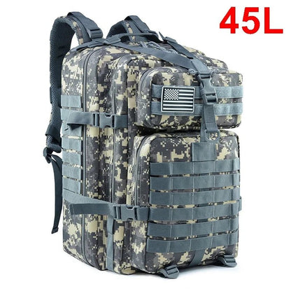 30/50L Tactical Backpack for Men – Outdoor Survival, Hiking, Trekking & Hunting EDC Molle Assault Pack - RELUX.STORE