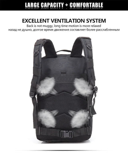 30/50L Tactical Backpack for Men – Outdoor Survival, Hiking, Trekking & Hunting EDC Molle Assault Pack - RELUX.STORE