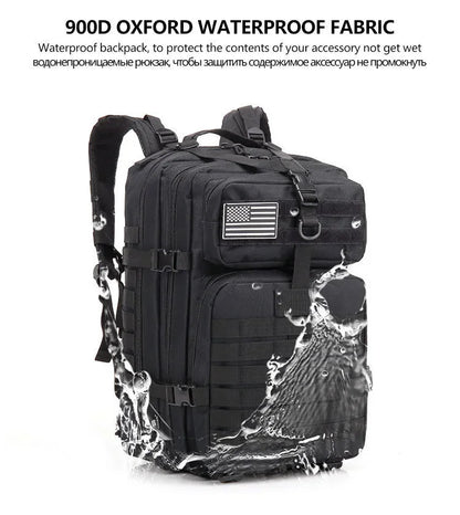 30/50L Tactical Backpack for Men – Outdoor Survival, Hiking, Trekking & Hunting EDC Molle Assault Pack - RELUX.STORE