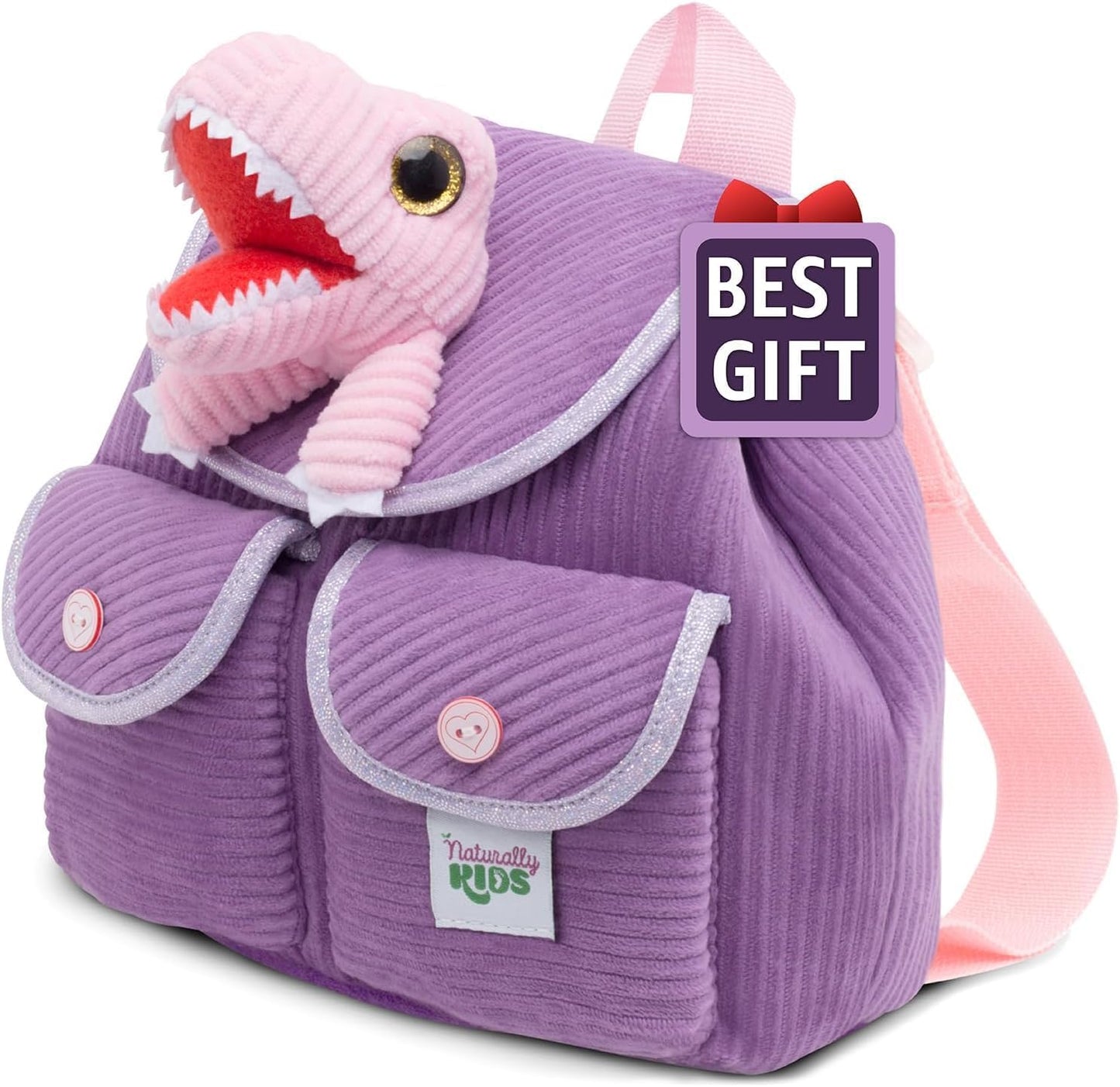 Wolf Backpack, Wolf Toys for Kids 3-5, Toddler Husky Stuffed Animal Gifts for 2 3 4 5 Year Old Girl Boy