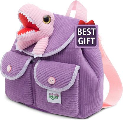 Wolf Backpack, Wolf Toys for Kids 3-5, Toddler Husky Stuffed Animal Gifts for 2 3 4 5 Year Old Girl Boy