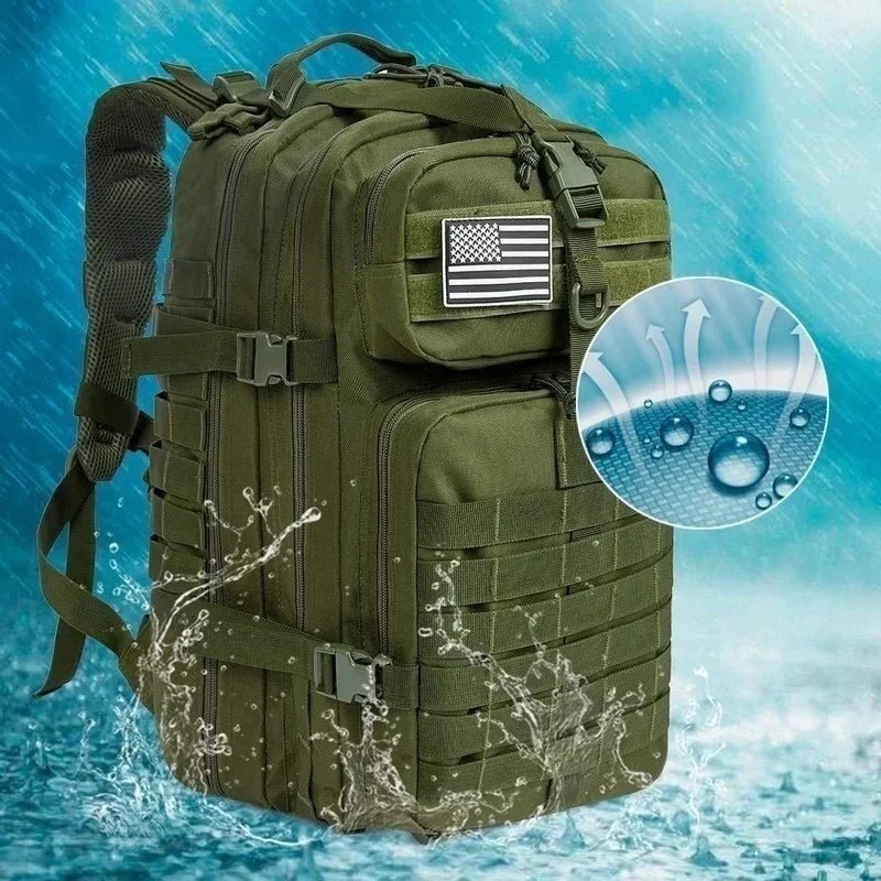 30L/50L 1000D Nylon Waterproof Outdoor Backpack – Tactical Rucksack for Trekking, Fishing, Hunting, Camping & Hiking - RELUX.STORE