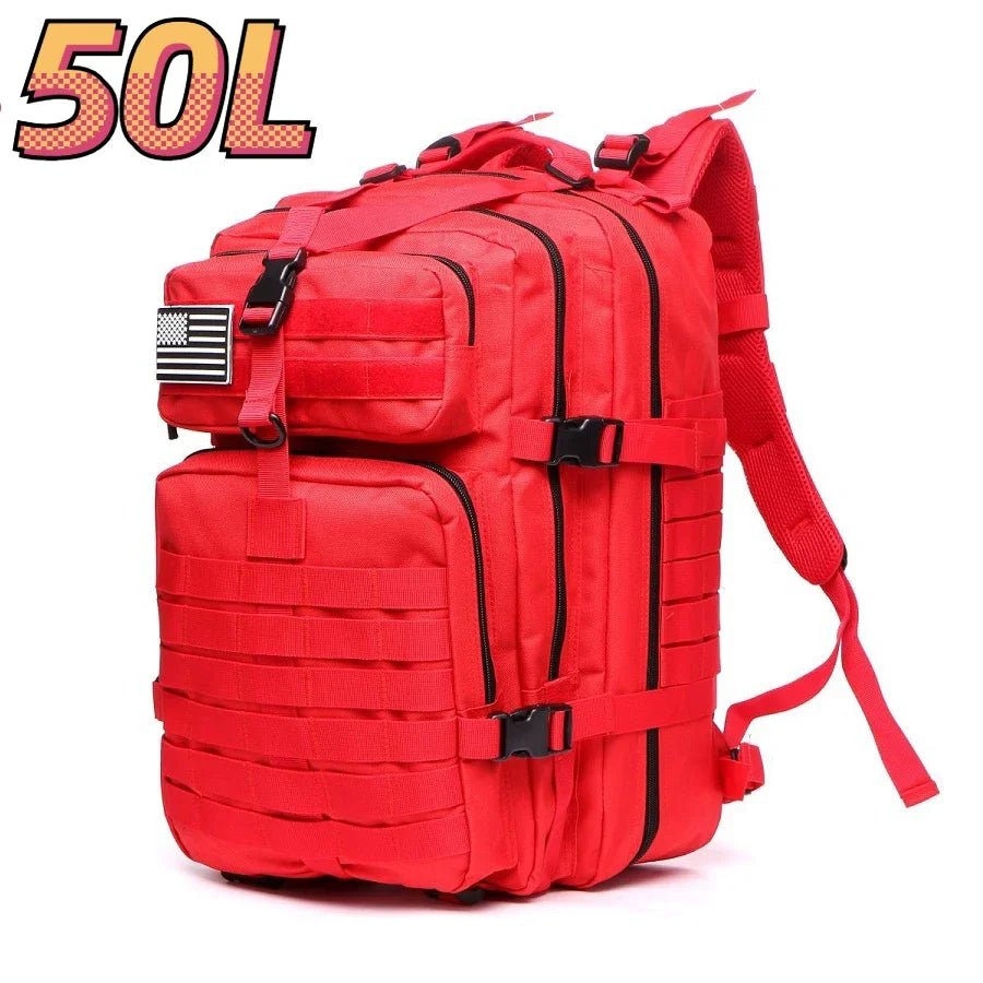 30L/50L 1000D Nylon Waterproof Outdoor Backpack – Tactical Rucksack for Trekking, Fishing, Hunting, Camping & Hiking - RELUX.STORE
