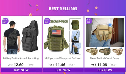 30L/50L 1000D Nylon Waterproof Outdoor Backpack – Tactical Rucksack for Trekking, Fishing, Hunting, Camping & Hiking - RELUX.STORE