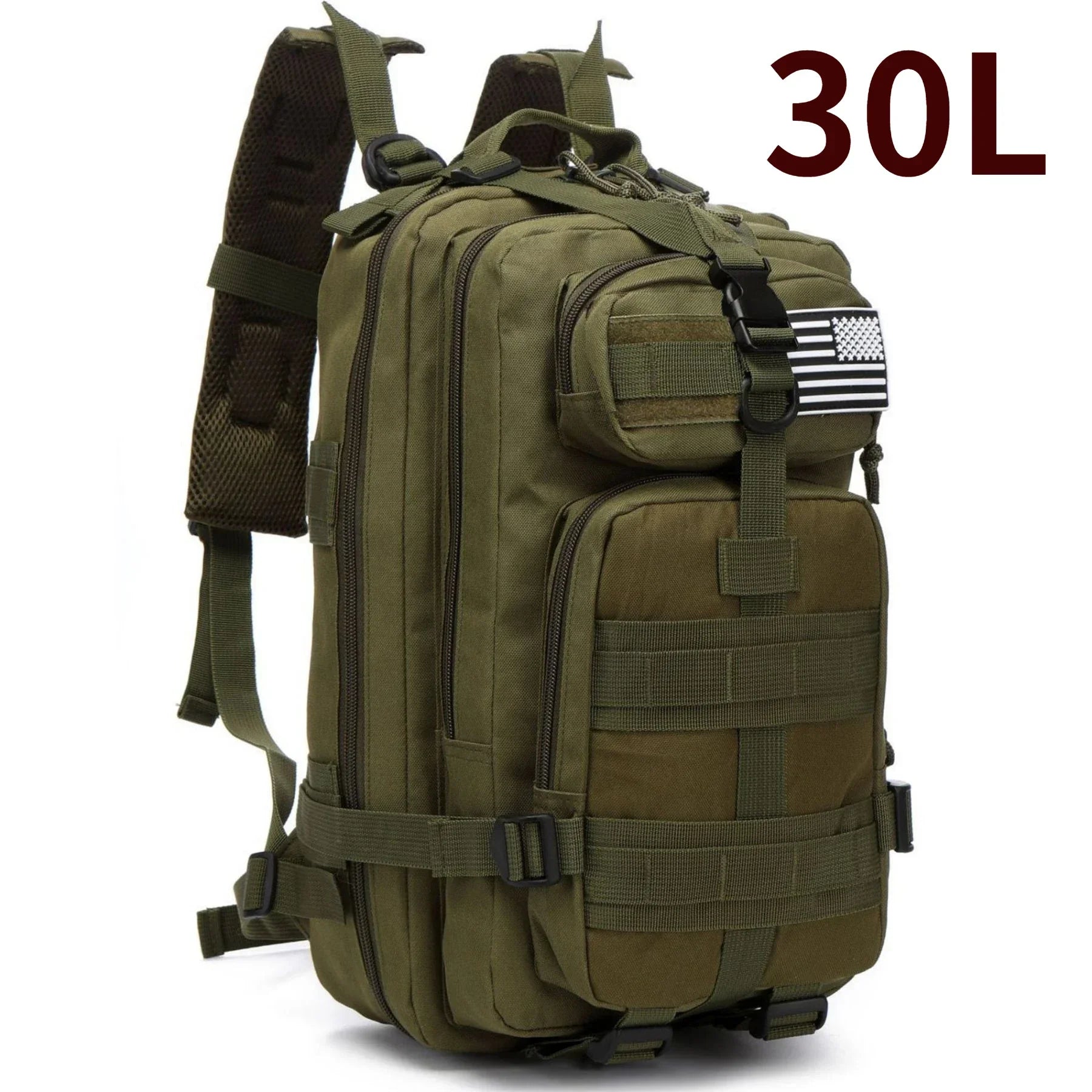 30L/50L 1000D Nylon Waterproof Outdoor Backpack – Tactical Rucksack for Trekking, Fishing, Hunting, Camping & Hiking - RELUX.STORE
