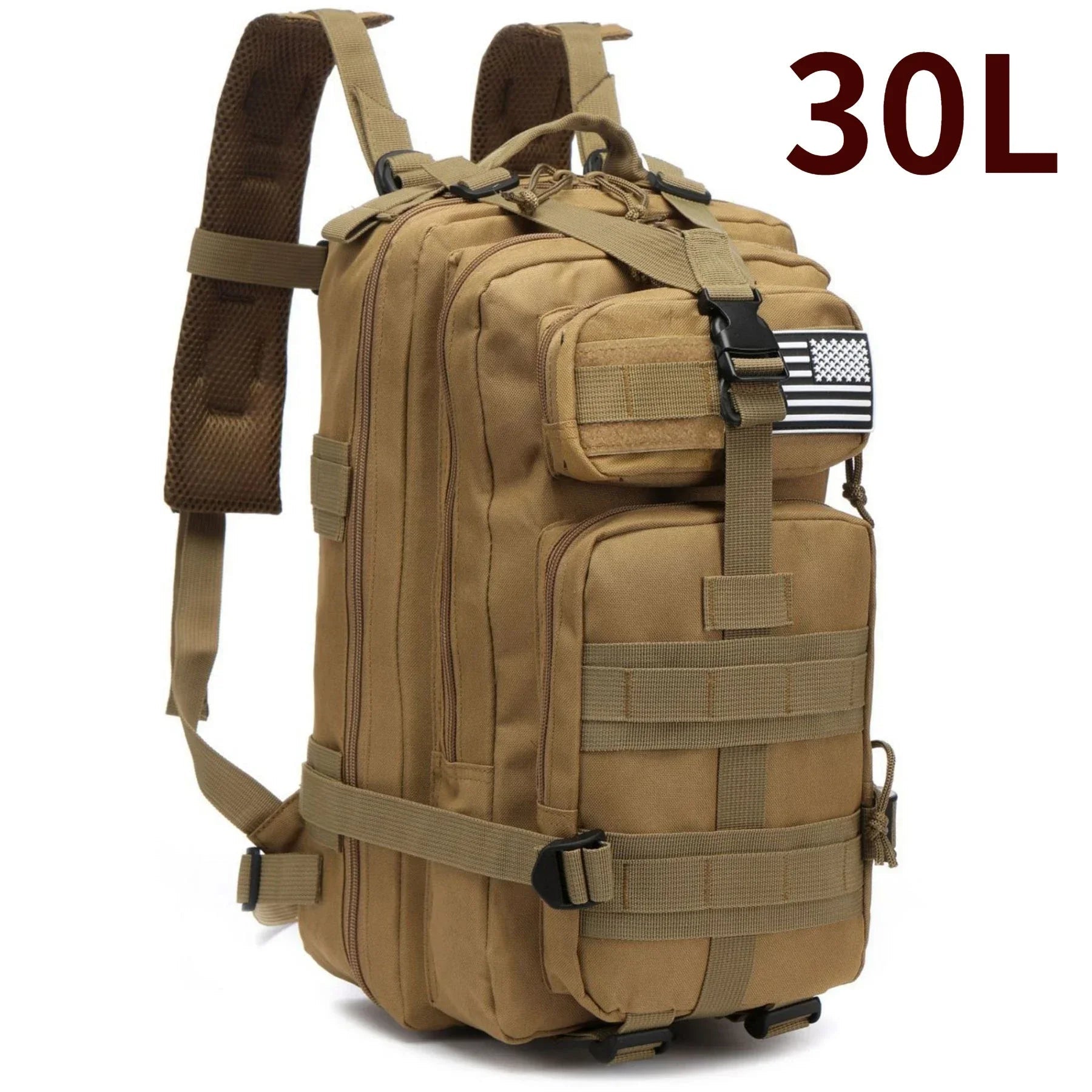 30L/50L 1000D Nylon Waterproof Outdoor Backpack – Tactical Rucksack for Trekking, Fishing, Hunting, Camping & Hiking - RELUX.STORE