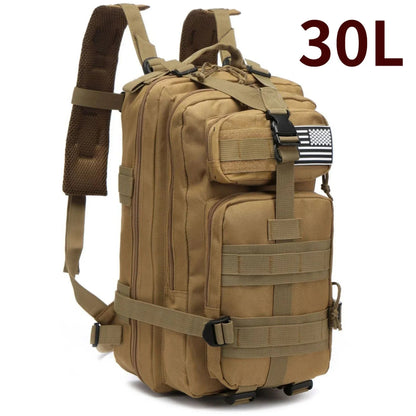 30L/50L 1000D Nylon Waterproof Outdoor Backpack – Tactical Rucksack for Trekking, Fishing, Hunting, Camping & Hiking - RELUX.STORE