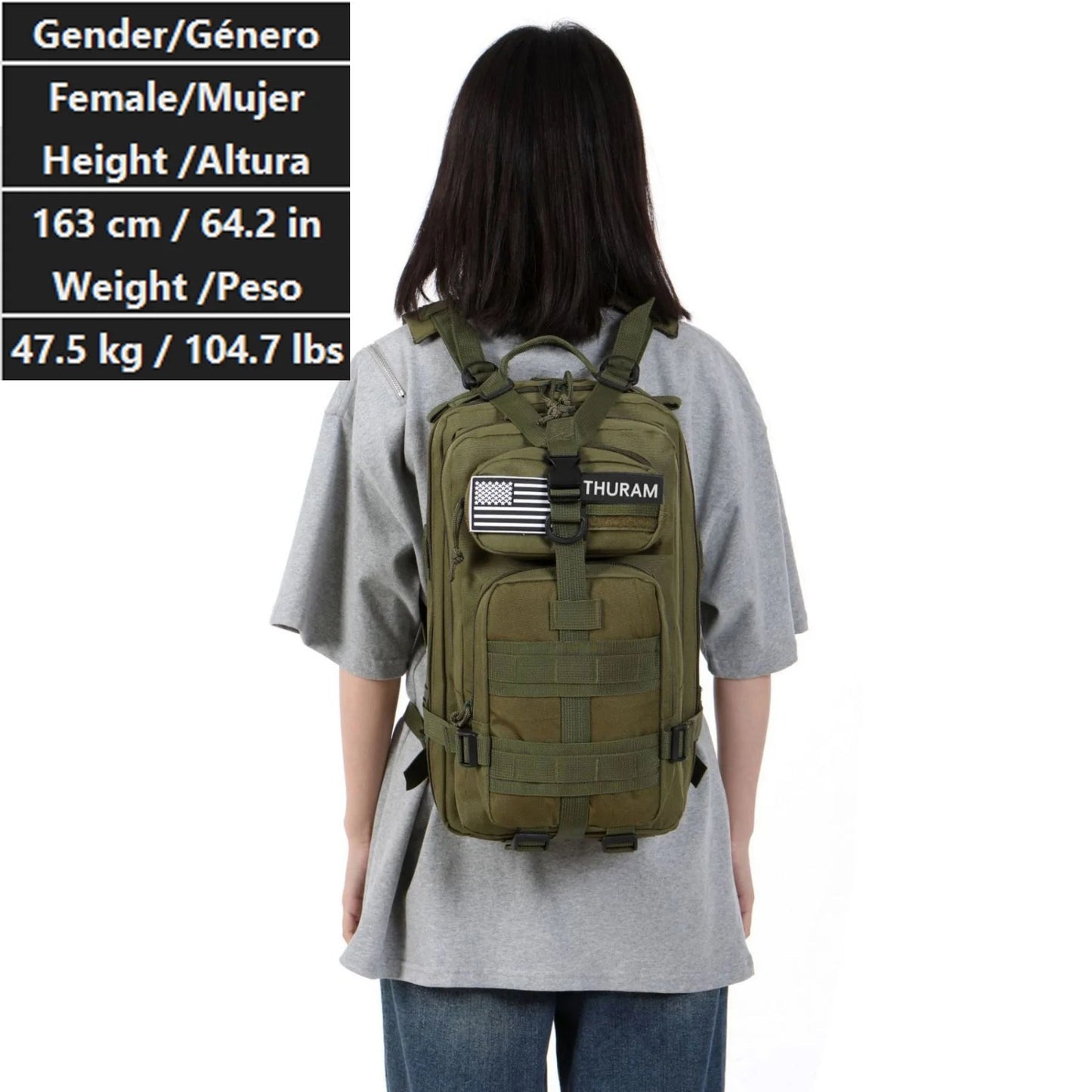 30L/50L 1000D Nylon Waterproof Outdoor Backpack – Tactical Rucksack for Trekking, Fishing, Hunting, Camping & Hiking - RELUX.STORE