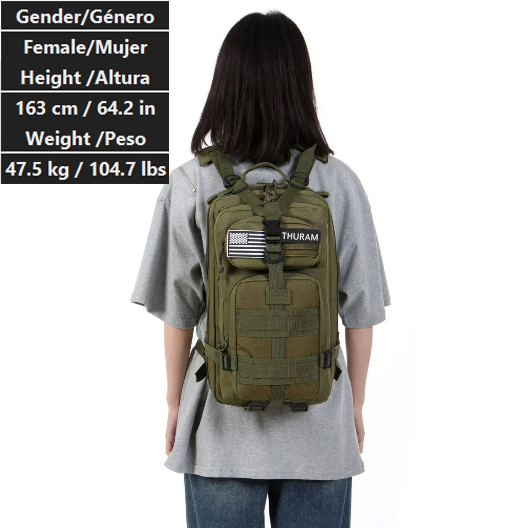 30L/50L 1000D Nylon Waterproof Outdoor Backpack – Tactical Rucksack for Trekking, Fishing, Hunting, Camping & Hiking - RELUX.STORE