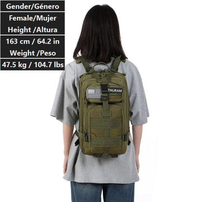 30L/50L 1000D Nylon Waterproof Outdoor Backpack – Tactical Rucksack for Trekking, Fishing, Hunting, Camping & Hiking - RELUX.STORE