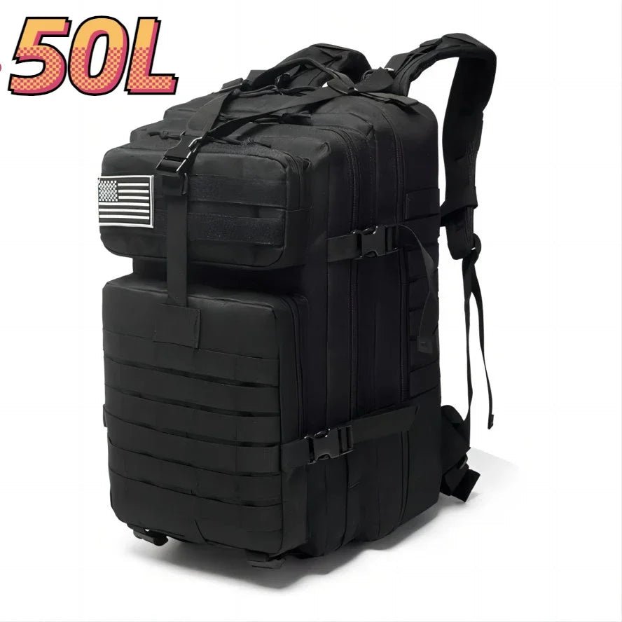 30L/50L 1000D Nylon Waterproof Outdoor Backpack – Tactical Rucksack for Trekking, Fishing, Hunting, Camping & Hiking - RELUX.STORE