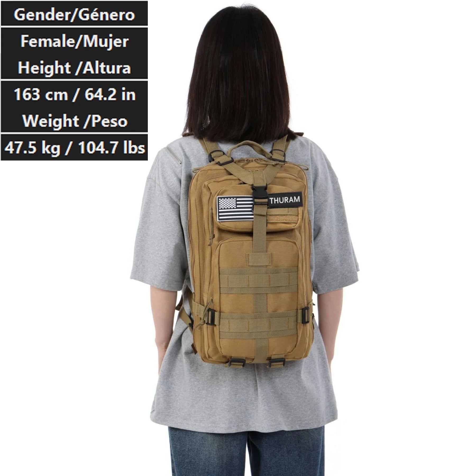 30L/50L 1000D Nylon Waterproof Outdoor Backpack – Tactical Rucksack for Trekking, Fishing, Hunting, Camping & Hiking - RELUX.STORE
