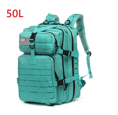 30L/50L 1000D Nylon Waterproof Outdoor Backpack – Tactical Rucksack for Trekking, Fishing, Hunting, Camping & Hiking - RELUX.STORE