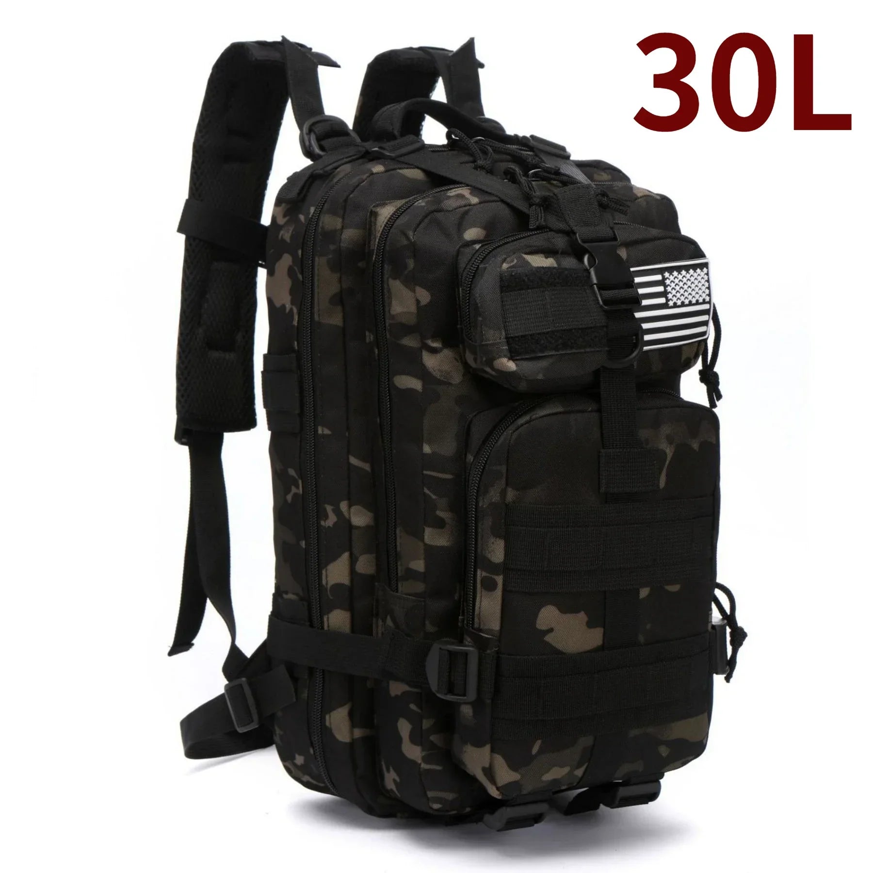 30L/50L 1000D Nylon Waterproof Outdoor Backpack – Tactical Rucksack for Trekking, Fishing, Hunting, Camping & Hiking - RELUX.STORE