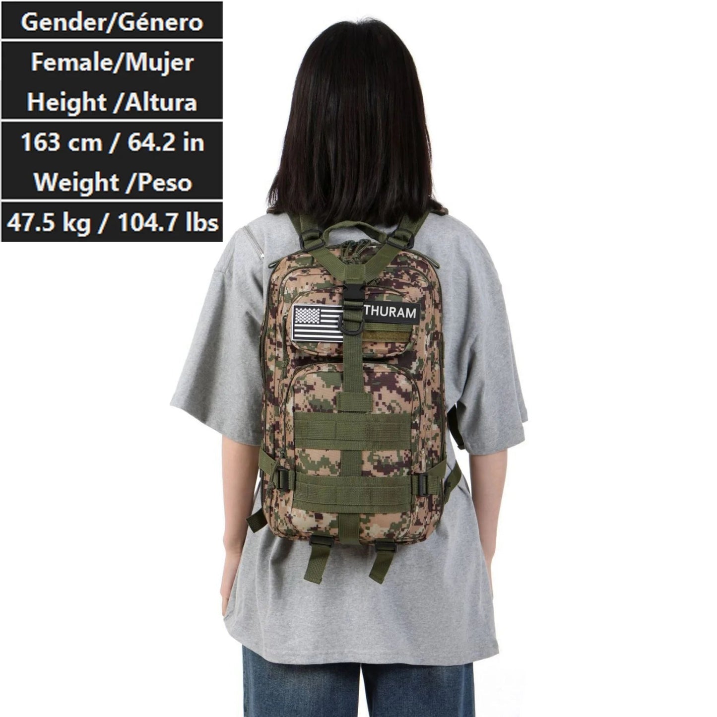 30L/50L 1000D Nylon Waterproof Outdoor Backpack – Tactical Rucksack for Trekking, Fishing, Hunting, Camping & Hiking - RELUX.STORE
