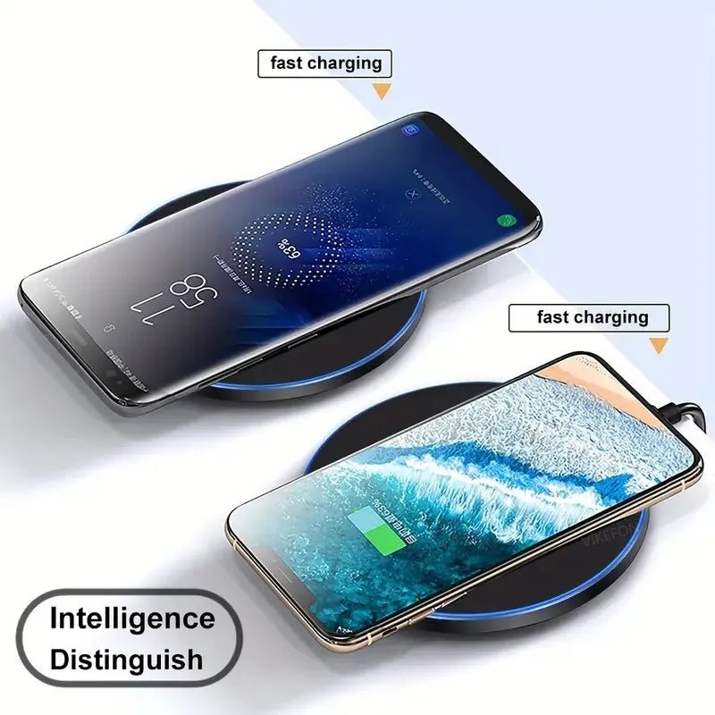 30W Fast Wireless Charger Pad – Magnetic Induction Charging Dock for iPhone 15 14 13 12 Pro Max, Samsung S23 S22, Xiaomi & Huawei - RELUX.STORE