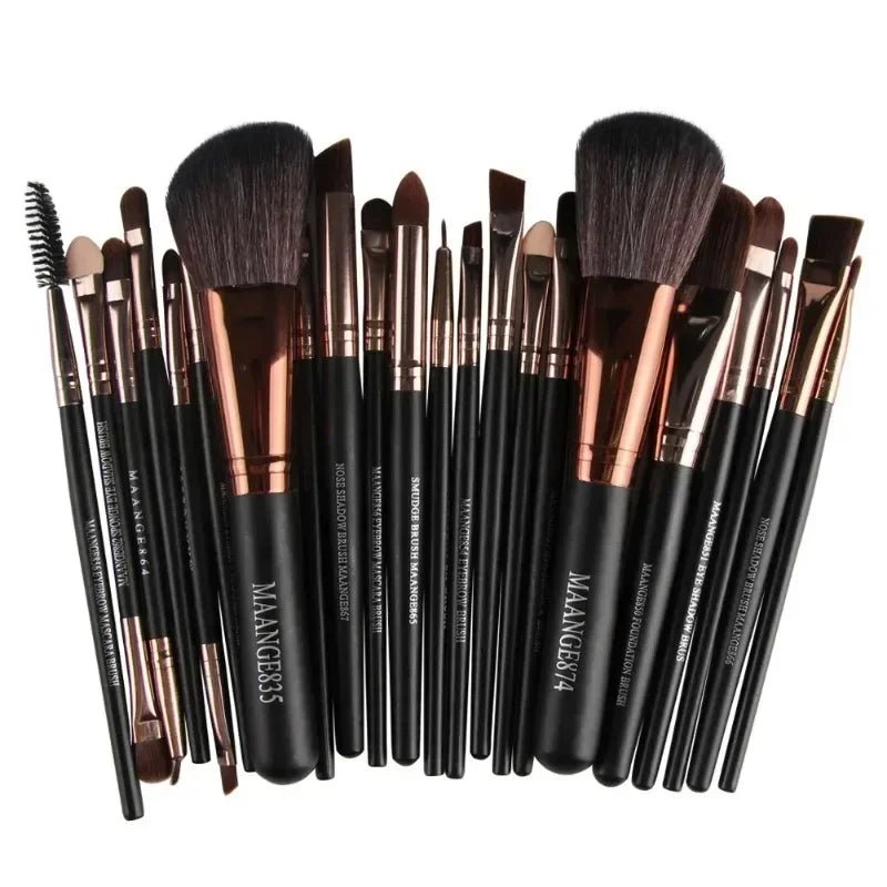 3/13/22pcs Professional Makeup Brushes Tools Set Make Up Brush Tools Kits for Eyeshadow Eyeliner Cosmetics Brushes Maquiagem - RELUX.STORE