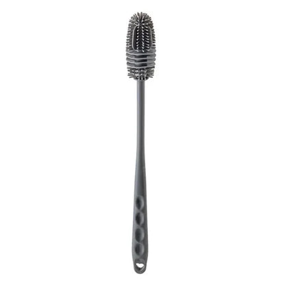 Silicone Milk Bottle Brush Cup Scrubber Glass Cleaner Kitchen Cleaning Tool Long Handle Drink Bottle Glass Cup Cleaning Brush