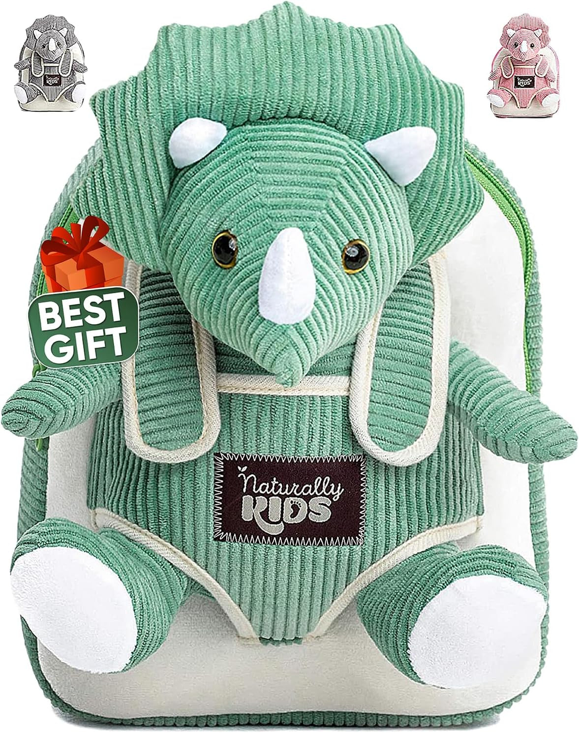 Wolf Backpack, Wolf Toys for Kids 3-5, Toddler Husky Stuffed Animal Gifts for 2 3 4 5 Year Old Girl Boy