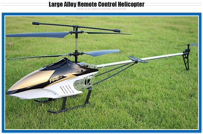 “3.5CH RC Helicopter – Extra Large Remote Control Drone, Durable Rechargeable UAV Toy for Kids Outdoor Flying & Gifts” - RELUX.STORE