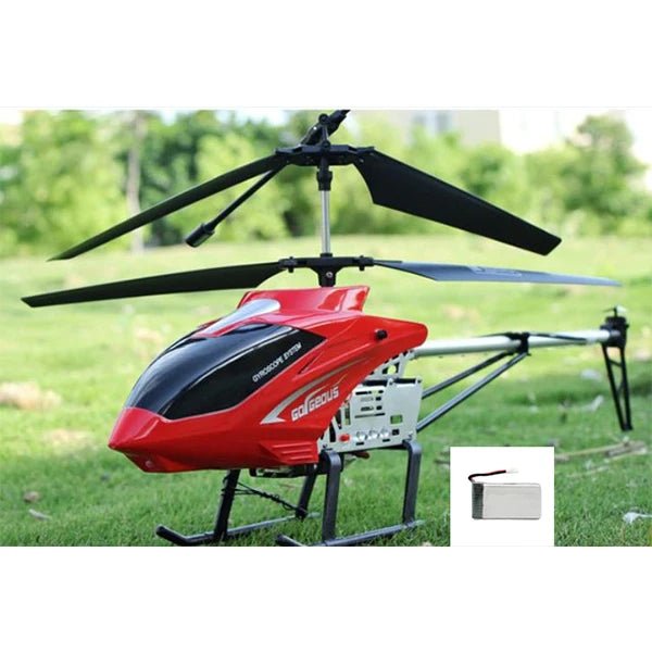 “3.5CH RC Helicopter – Extra Large Remote Control Drone, Durable Rechargeable UAV Toy for Kids Outdoor Flying & Gifts” - RELUX.STORE