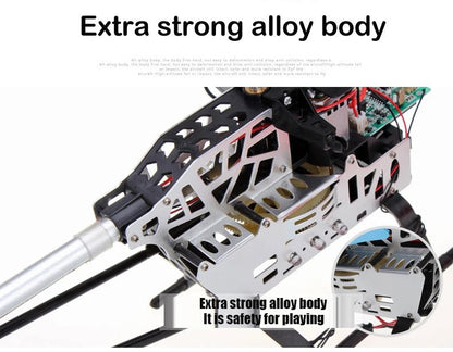 “3.5CH RC Helicopter – Extra Large Remote Control Drone, Durable Rechargeable UAV Toy for Kids Outdoor Flying & Gifts” - RELUX.STORE