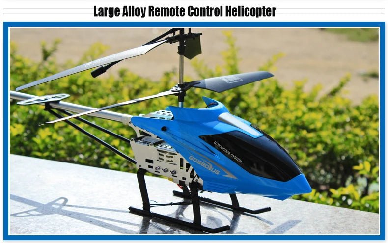 “3.5CH RC Helicopter – Extra Large Remote Control Drone, Durable Rechargeable UAV Toy for Kids Outdoor Flying & Gifts” - RELUX.STORE
