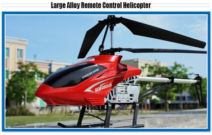 “3.5CH RC Helicopter – Extra Large Remote Control Drone, Durable Rechargeable UAV Toy for Kids Outdoor Flying & Gifts” - RELUX.STORE