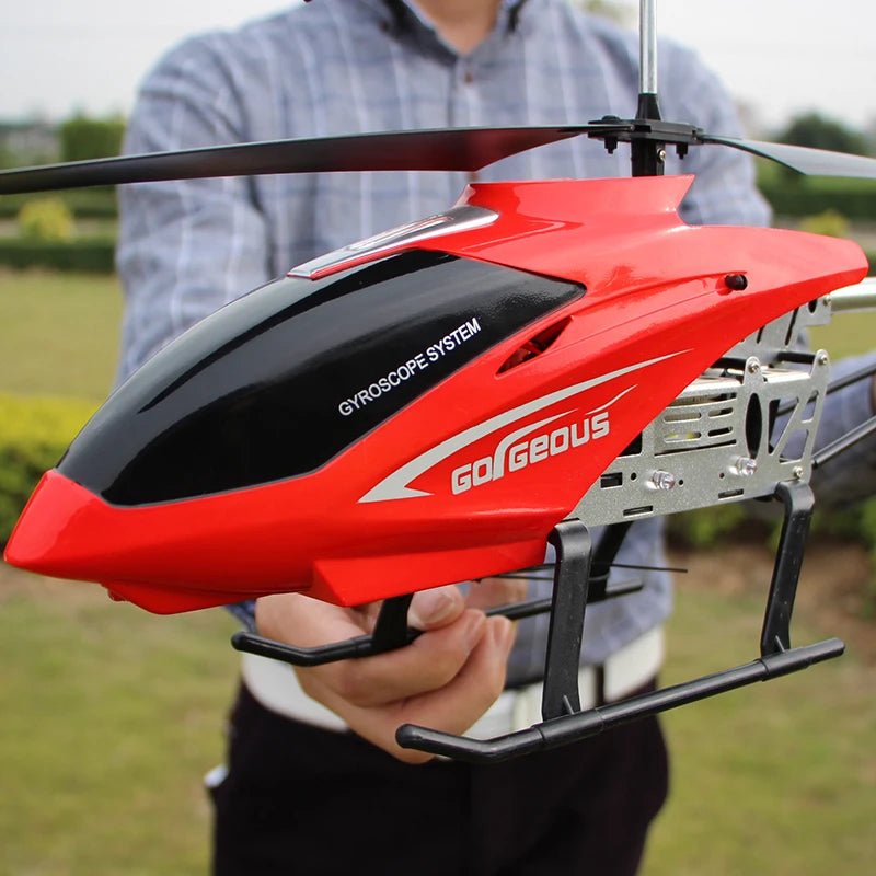 “3.5CH RC Helicopter – Extra Large Remote Control Drone, Durable Rechargeable UAV Toy for Kids Outdoor Flying & Gifts” - RELUX.STORE