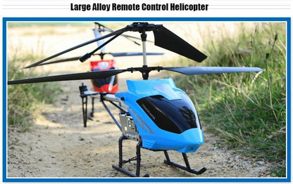 “3.5CH RC Helicopter – Extra Large Remote Control Drone, Durable Rechargeable UAV Toy for Kids Outdoor Flying & Gifts” - RELUX.STORE