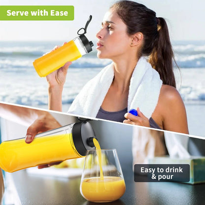 Personal Blender, Blender for Smoothie with BPA Free Travel Cup and Lid, Smoothie Blender for Kitchen, Office and Sports