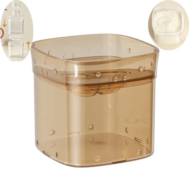 4 Compartments Baby Food Storage Box Newborn Milk Powder Container Formula Dispenser Portable Newborn Baby Things Snacks Cups - RELUX.STORE4 Compartments Baby Food Storage Box Newborn Milk Powder Container Formula Dispenser Portable Newborn Baby Things Snacks Cups