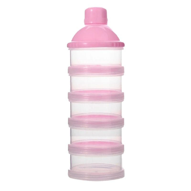 4 Compartments Baby Food Storage Box Newborn Milk Powder Container Formula Dispenser Portable Newborn Baby Things Snacks Cups - RELUX.STORE4 Compartments Baby Food Storage Box Newborn Milk Powder Container Formula Dispenser Portable Newborn Baby Things Snacks Cups