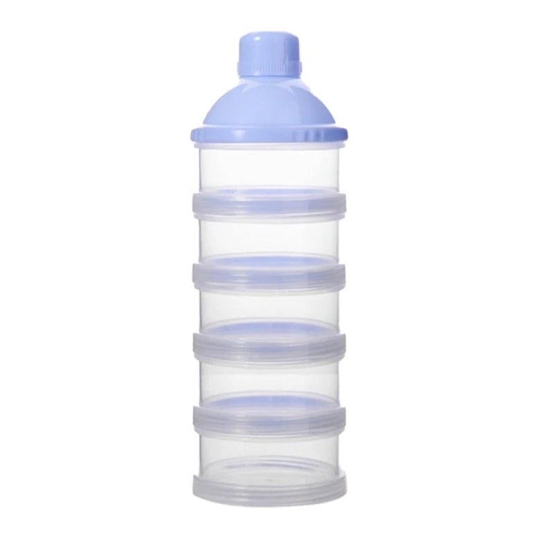 4 Compartments Baby Food Storage Box Newborn Milk Powder Container Formula Dispenser Portable Newborn Baby Things Snacks Cups - RELUX.STORE4 Compartments Baby Food Storage Box Newborn Milk Powder Container Formula Dispenser Portable Newborn Baby Things Snacks Cups