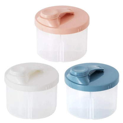 4 Compartments Baby Food Storage Box Newborn Milk Powder Container Formula Dispenser Portable Newborn Baby Things Snacks Cups - RELUX.STORE4 Compartments Baby Food Storage Box Newborn Milk Powder Container Formula Dispenser Portable Newborn Baby Things Snacks Cups