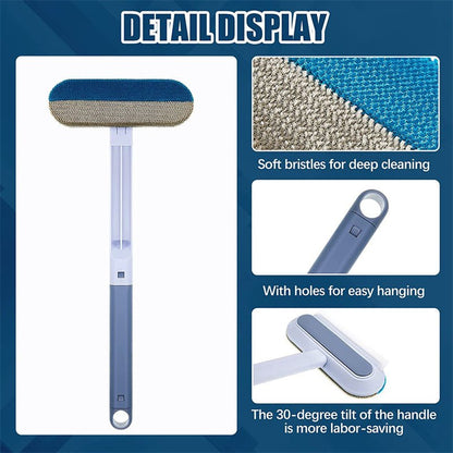 4 In 1 Multifunctional Hair Removal Brush Pet Dog Cat Hair Cleaner Brush Cat Hair Remover Window Screen Cleaning Tool Gadgets - RELUX.STORE