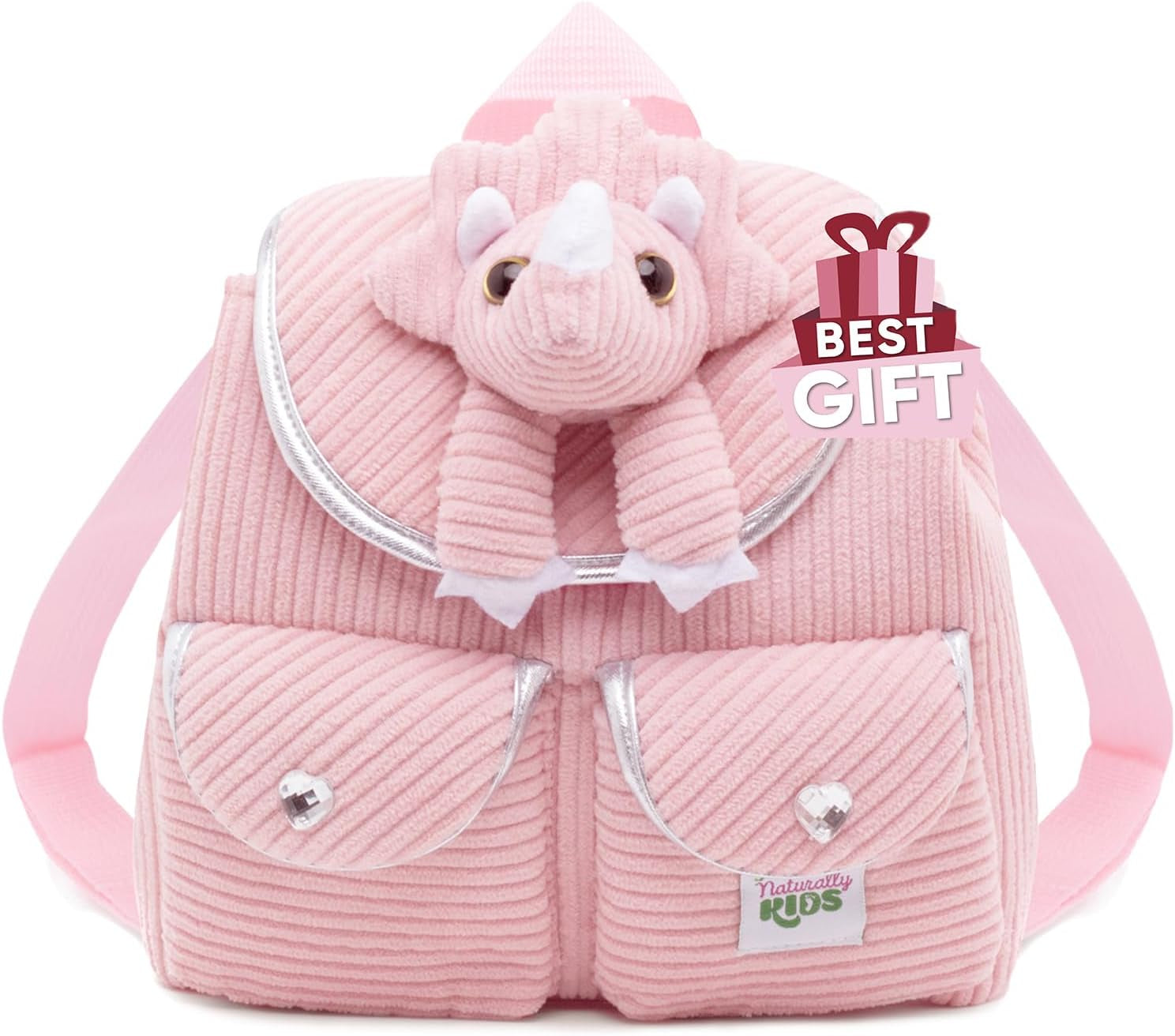 Wolf Backpack, Wolf Toys for Kids 3-5, Toddler Husky Stuffed Animal Gifts for 2 3 4 5 Year Old Girl Boy