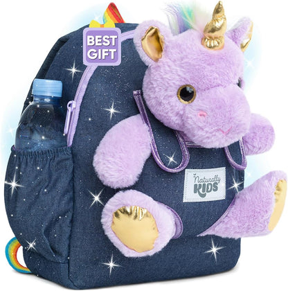 Wolf Backpack, Wolf Toys for Kids 3-5, Toddler Husky Stuffed Animal Gifts for 2 3 4 5 Year Old Girl Boy