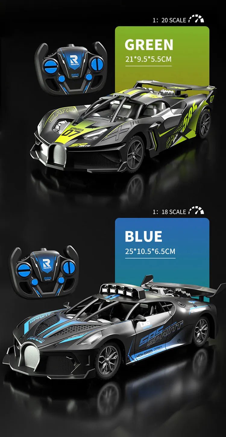 “4CH High - Speed RC Drift Car – Remote Control Racing Sportscar, Electric Model Vehicle Toy for Boys & Kids Birthday Gift” - RELUX.STORE